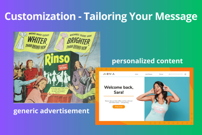 Customization: Tailoring Your Message