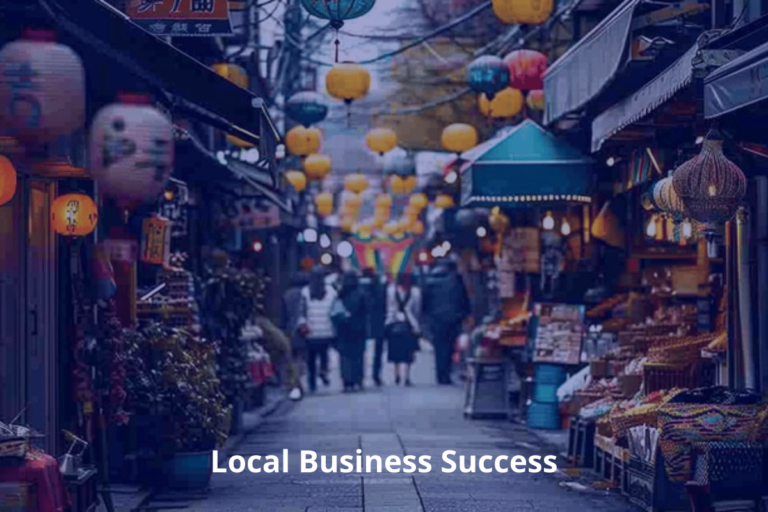 Local businesses thriving in a vibrant community