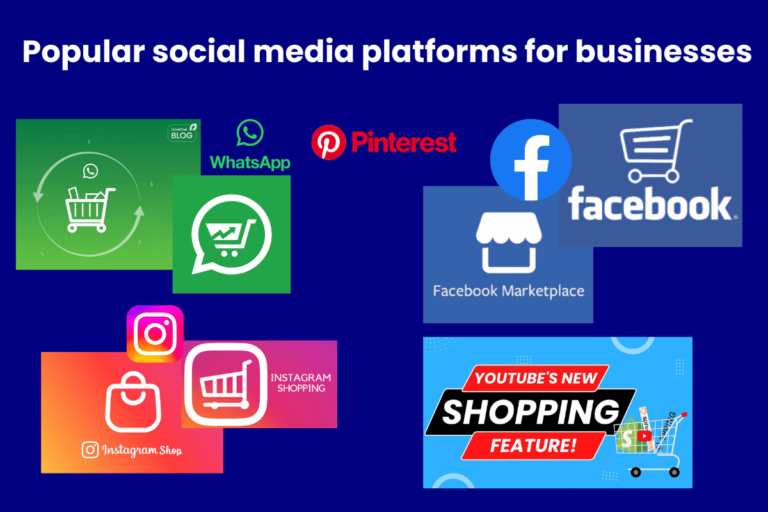 Popular social media platforms for businesses