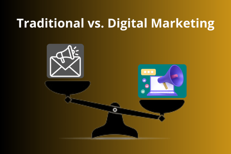 Traditional vs. Digital Marketing Scales