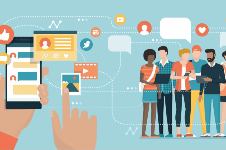 Online interaction on a Social Media Group